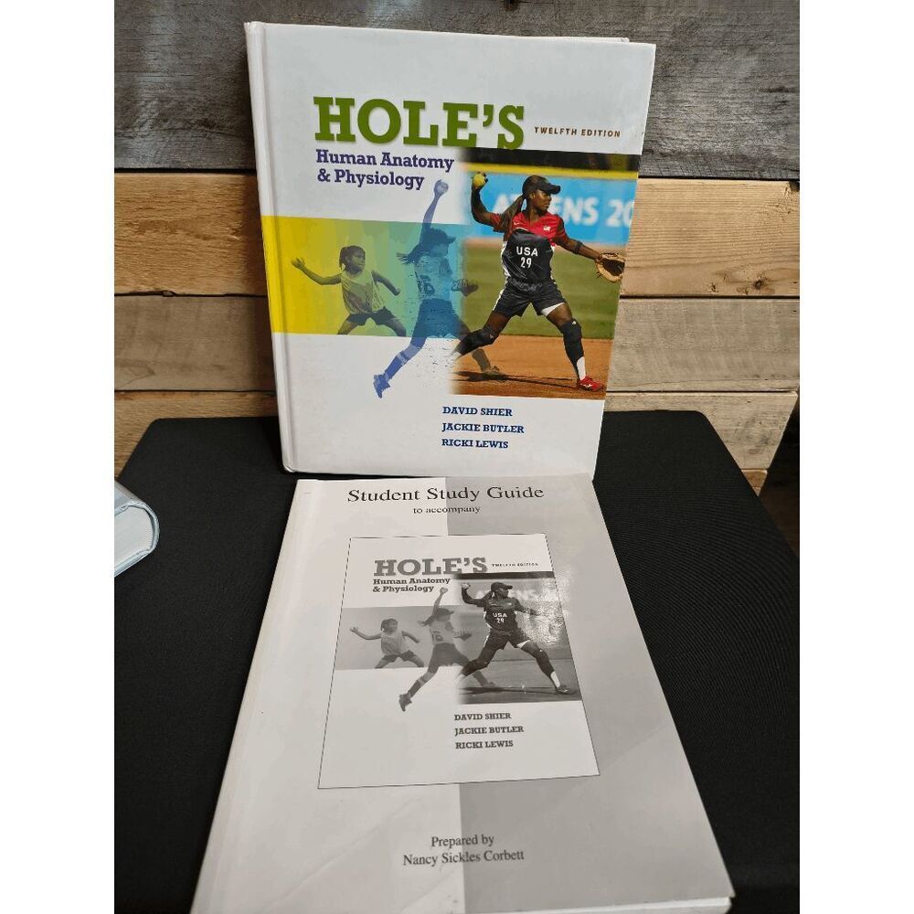 Hole's Human Anatomy & Physiology Twelfth Edition Textbook & Student Study Guide